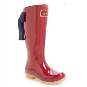 Joules London Red Rain Boots